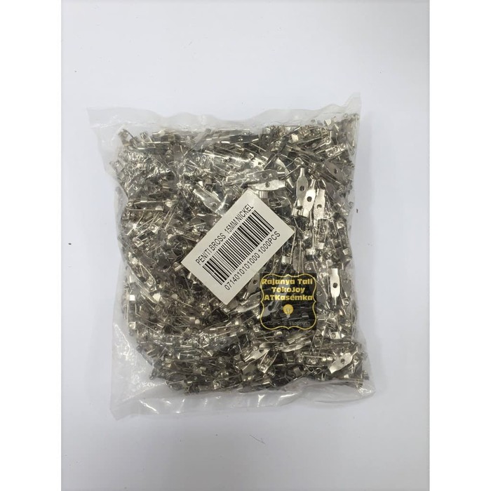 

1000pcs Peniti Bross Besi 15mm 1.5cm RJT