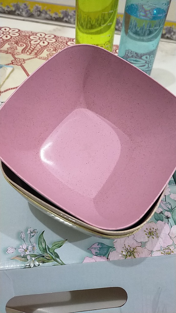 Mangkok Anak Jerami/mangkok Salad Or Snack/t Square Fruit Bowl,candybowl