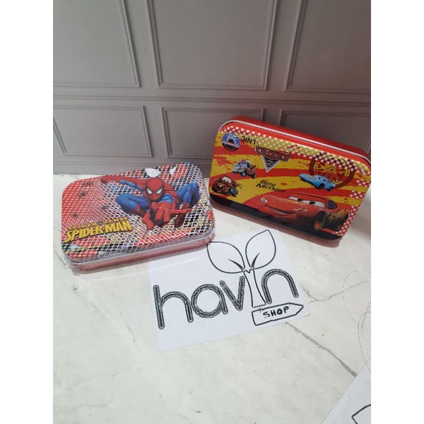 PUZZLE KERTAS dalam KOTAK KALENG-Mix Cowo