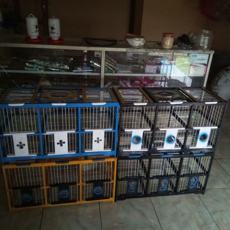 Dongdang merpati murah 6 pintu fiber