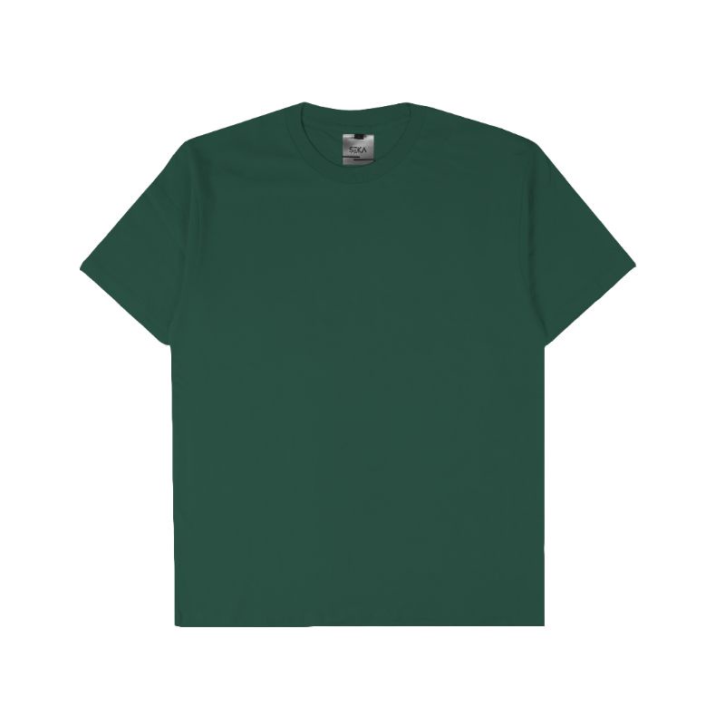 Seka Basics - Kaos Polos Dark Green ( Hijau Botol ) 30s