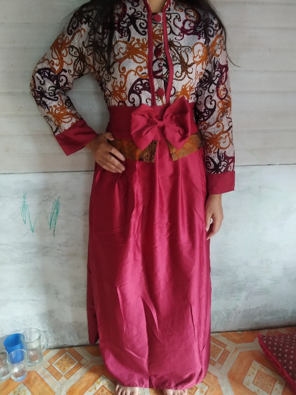 Maura Couple - Sania Ruffle Batik Couple Ori Ndoro Jowi Suryandhanu Dnt Garansi Termurah Shopee