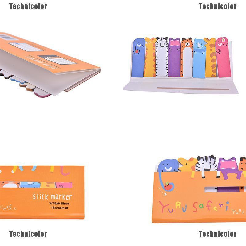 

Murah [Bayar di Tempat]Stiker Binatang Markah Penanda Catatan Label Indeks