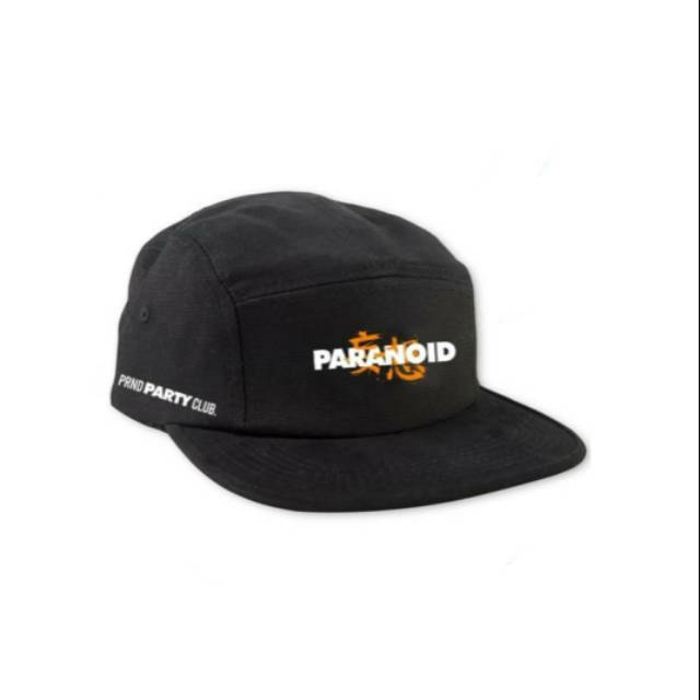 CAP 5FANEL PARANOID SLOOR BLACK