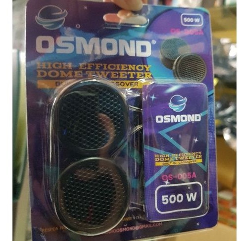 mini tweeter OSMOND OS-005A OS-006A 500 WATT speaker mobil