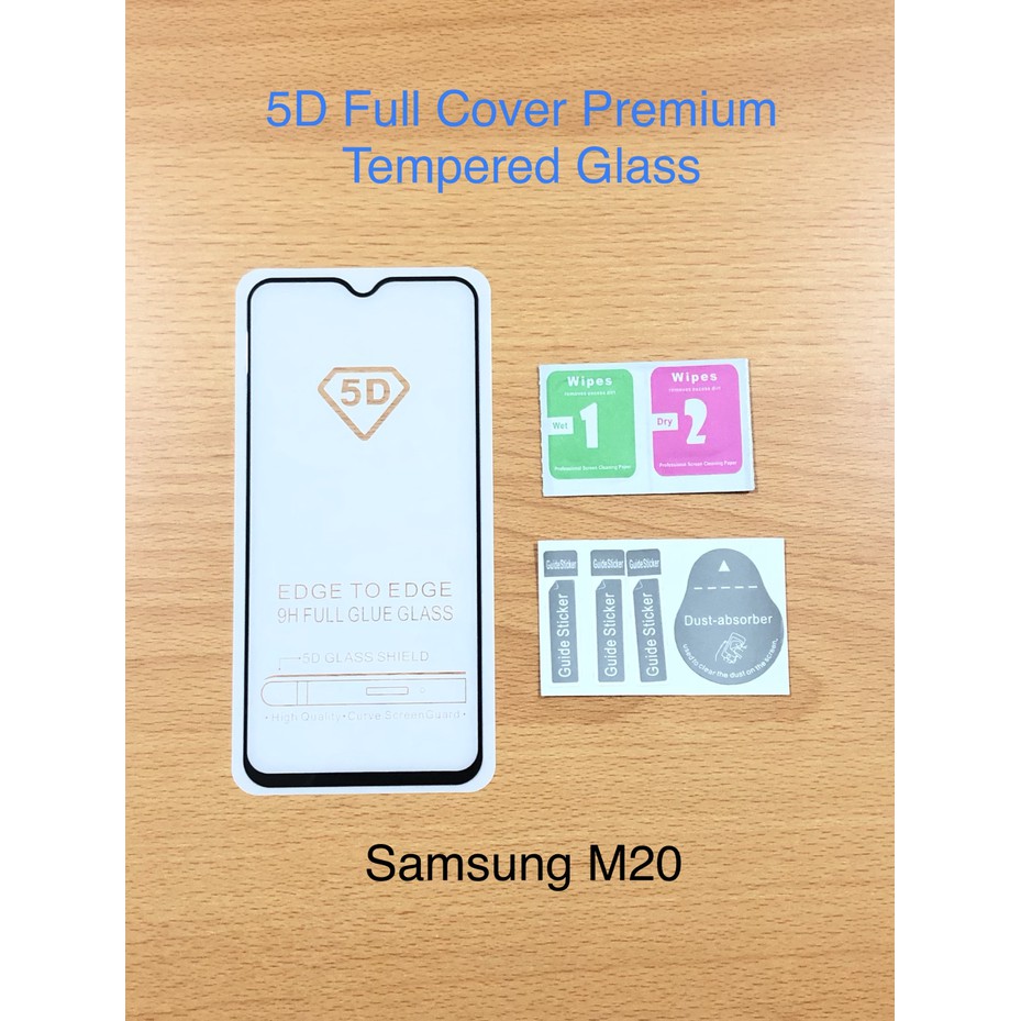 Samsung M20 3D 4D 5D Full Cover Magic Glass Premium Tempered Glass