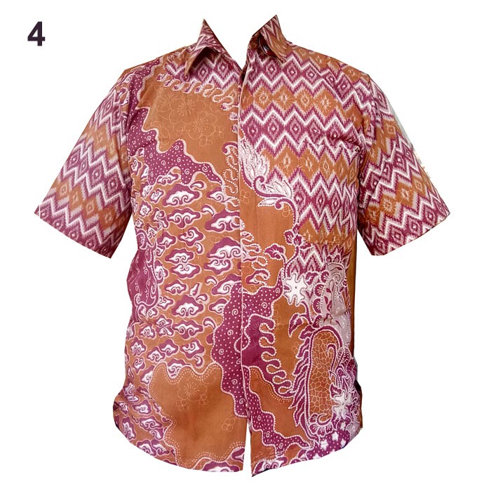 Kemeja Batik Motif Sahara Ukuran Sampai Jumbo XXL