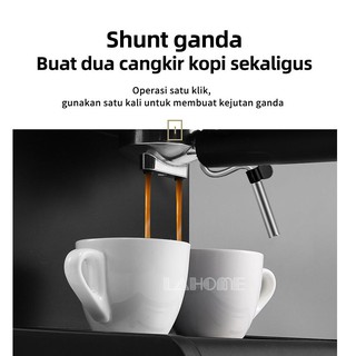 LAHOME Mesin Kopi Espresso Mesin Kopi Mesin Pembuat Kopi LAHOME Mesin Kopi Espresso Mesin Kopi Mesin Pembuat Kopi