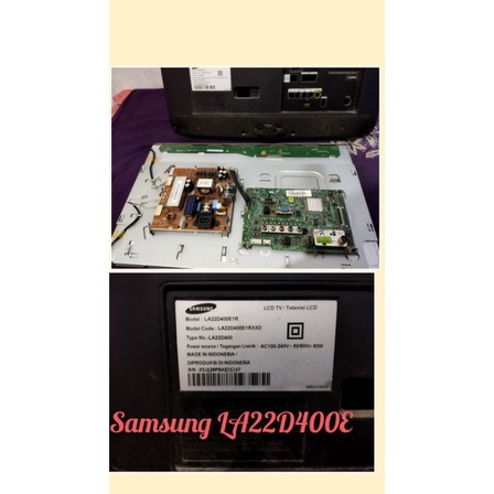 SPAREPART TV LCD SAMSUNG MB PSU LA22D400E