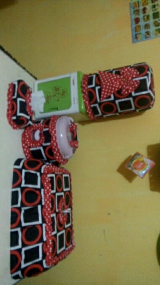 Set Sarung Race Cooker Tudung Saji Dispenser Tempat Tisu Original