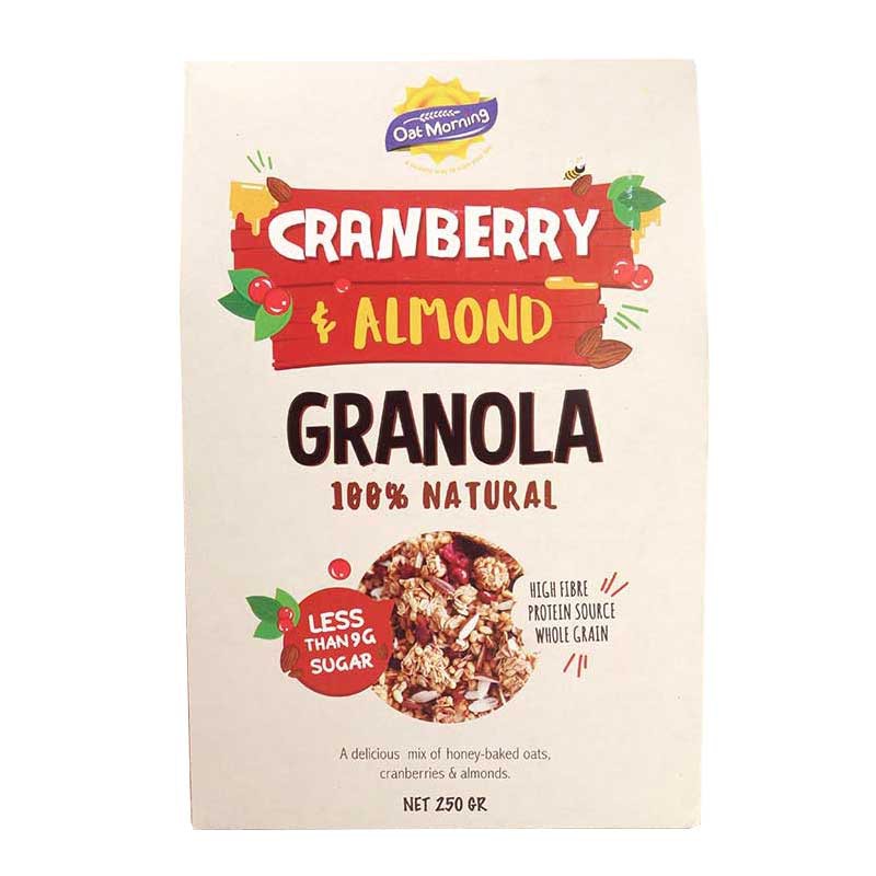 

Oatmorning Granola - Cranberry Almond Granola
