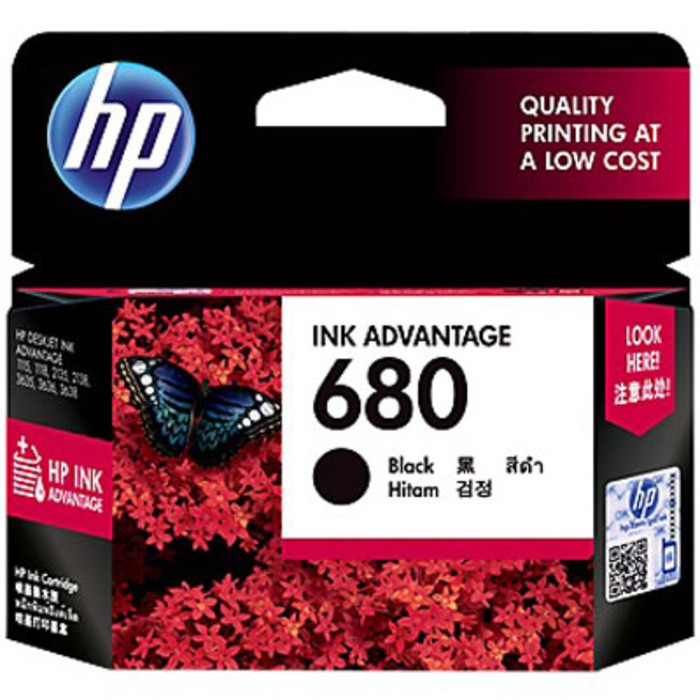 Tinta HP 680 black