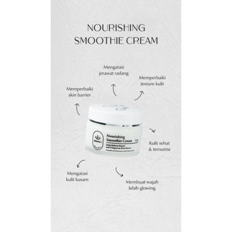 [RESS VIP] MOISTURIZER HIQWEEN NOURISHING SMOOTHIE CREAM HIQWEEN
