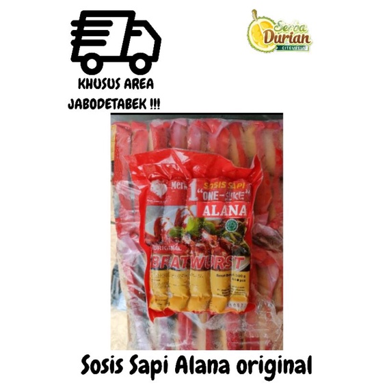 

ALANA SOSIS BRATWURST ORIGINAL ISI 10
