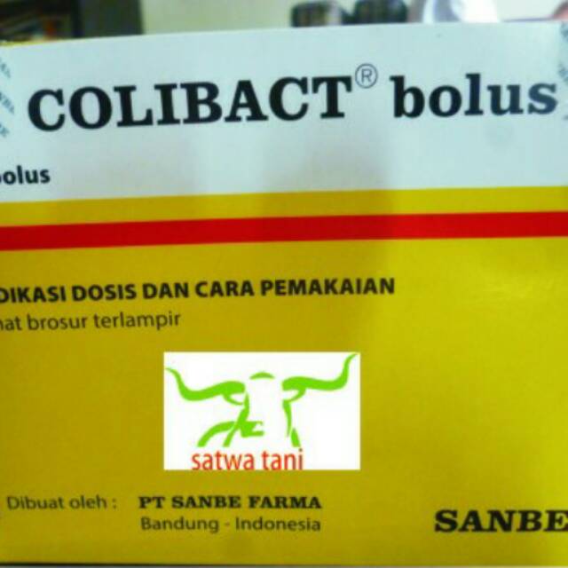 Jual Obat diare dan pernafasan (COLIBACT bolus) Indonesia|Shopee Indonesia