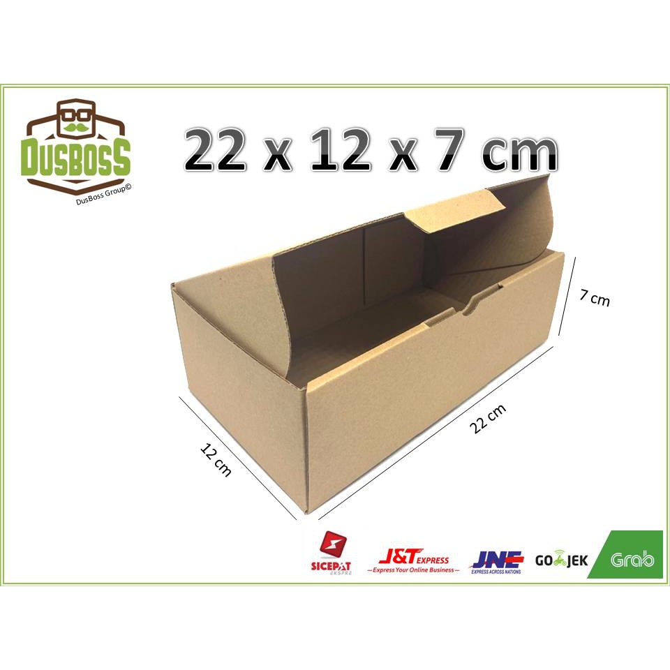 

Kardus 22x12x7 cm --Die Cut dan easy usage-- kotak kue
