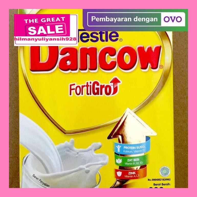 

02T4Dpsum Dancow Fortigro Full Cream 800Gr / Nestle Dancow Fullcream S30Ytd50