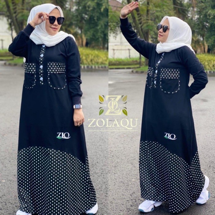 PREMIUM GAMIS ZOLAQU ORI TERBARU DAN TERMURAH NEW ORANGE