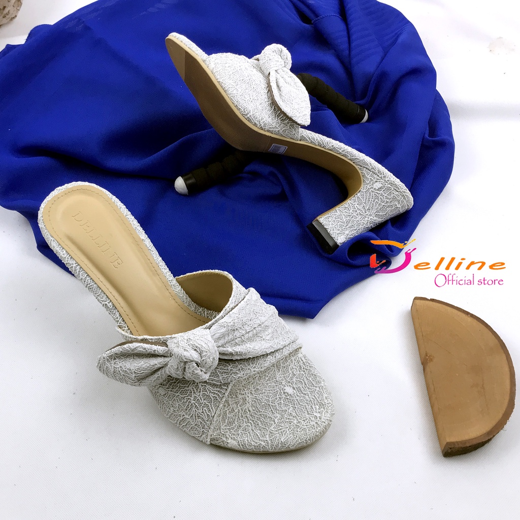 sendal wanita delline hak 7 cm bellaria