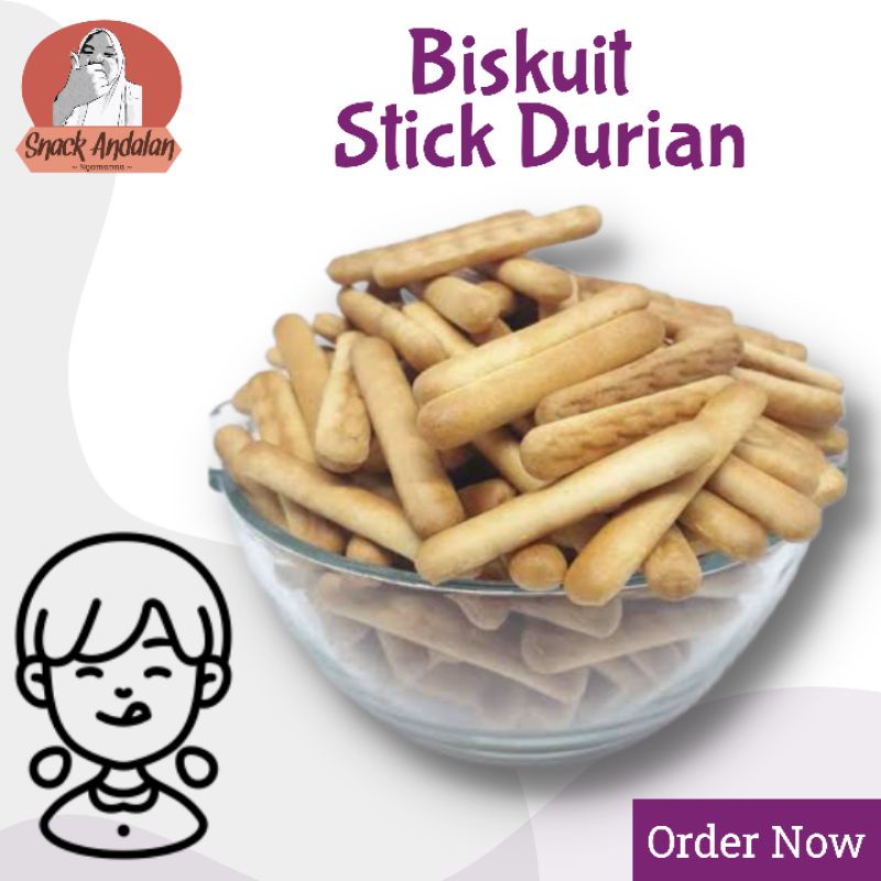 

Biskuit Stick Durian 1kg