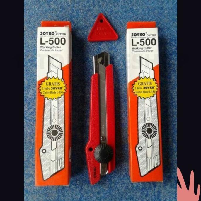 

Spesial Cutter Joyko L-500 Kater Joyko Besar Isi L-150 Cutter Pemotong Kertas Terbatas