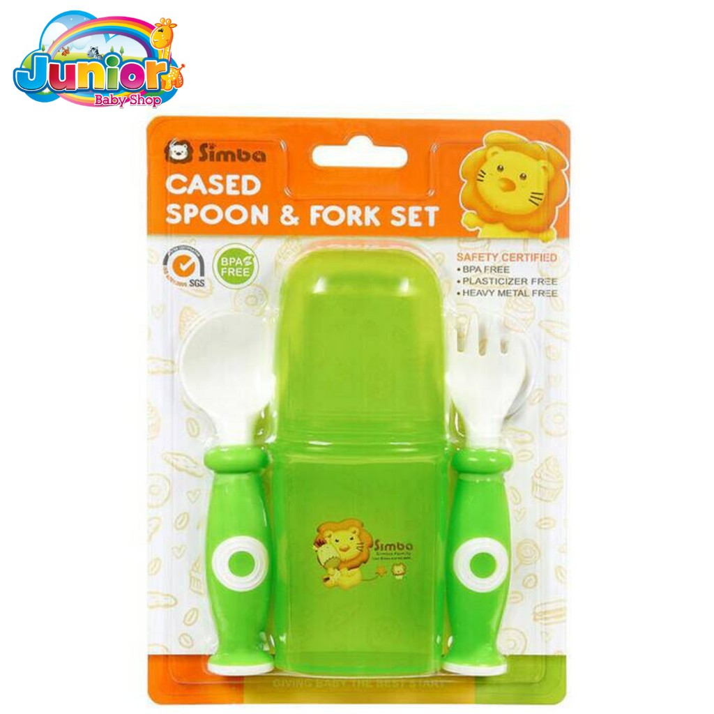 Simba Cased Spoon &amp; Fork Set