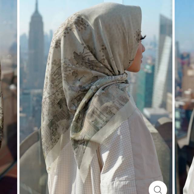 New Buttonscarves Syari XL New York Reborn Manhattan