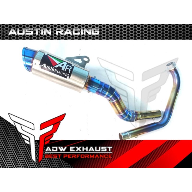 knalpot austin racing R15 cbr150 vixion SATRIAFU GSX sonic dll