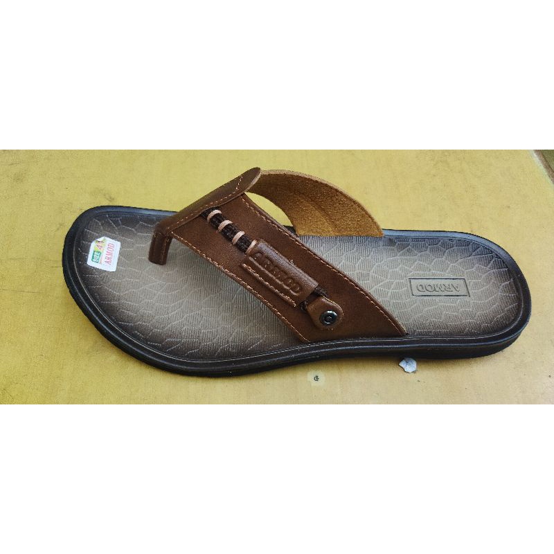 sandal pria kulit import