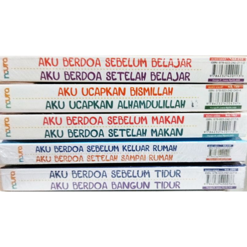 

Buku Bolak Balik. Nabil Naura Aku Berdoa Sebelum Setelah Belajar Makan Tidur Keluar Masuk Rumah