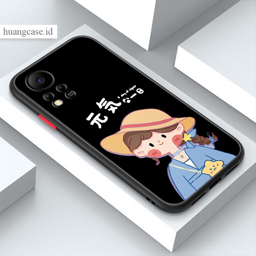 Huang Case - INFINIX HOT 11S NFC - Softcase My Choice Case Hp CUTE GIRL Terbaru INFINIX HOT 11 HOT 1