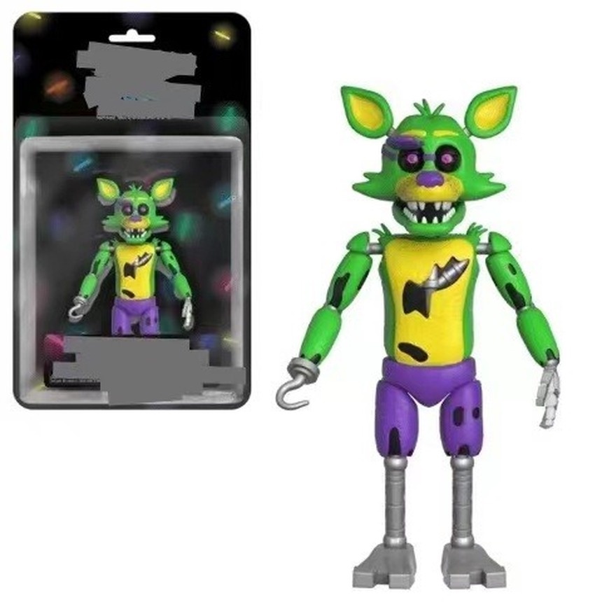 Mainan Action Figure Fnaf FIVE NIGHTS AT FREDDY 's BONNIE FOXY CHICA FREDDY Bahan PVC Untuk Anak