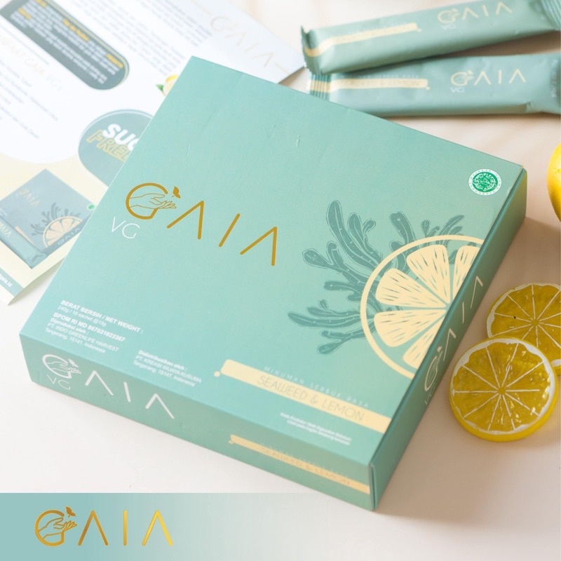[READY STOCK] GAIA VG Minuman Detox Menurunkan Berat Badan 1 BOX (16 sachet)