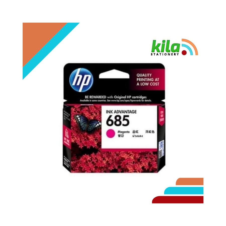 Tinta HP 685 Magenta = HP Advantage 3525, 4615, 4625, 5525, 6525