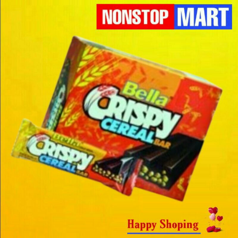 

BELLA CRISPY Cereal bar 1 pack isi 24 x 16gr