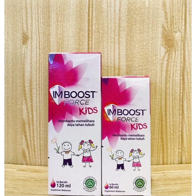 IMBOOST KIDS SIRUP FORCE 60 ml | IMBOOST KIDS SIRUP FORCE 120 ml | Menjaga Daya Tahan Tubuh