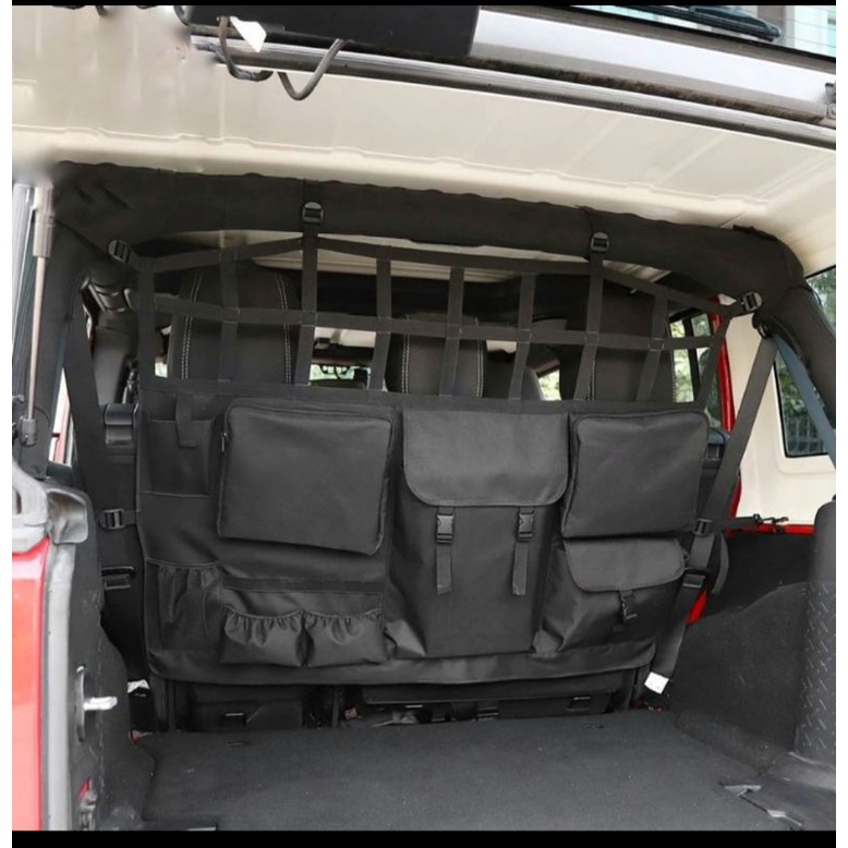 Tas Organizer Penyimpanan Bagasi Jeep Wrangler JK JT JL 2007-2018/ Organizer Bag Set Jeep Wrangler