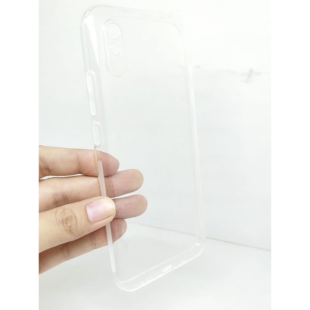 Soft Case Clear HD with Protector Camera Redmi 9A 6.53 inchi TPU Silicon Transparan