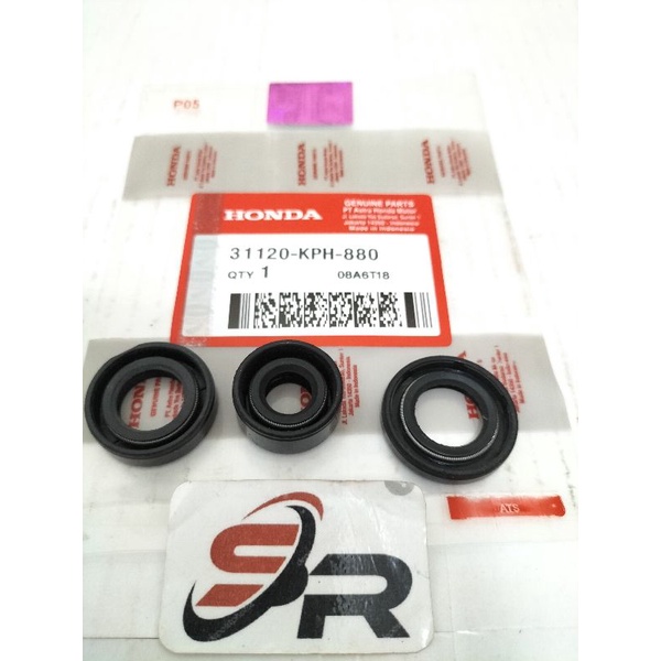 SIL SIL KOMPLIT 3 PCS (KPH) HONDA ORIGINALSUPRA X 125  KARISMA  KIRANA