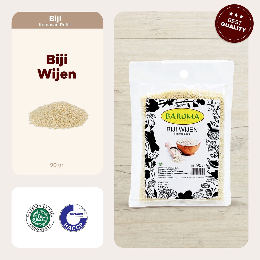 

BAROMA Biji Wijen Refill 90 Gr