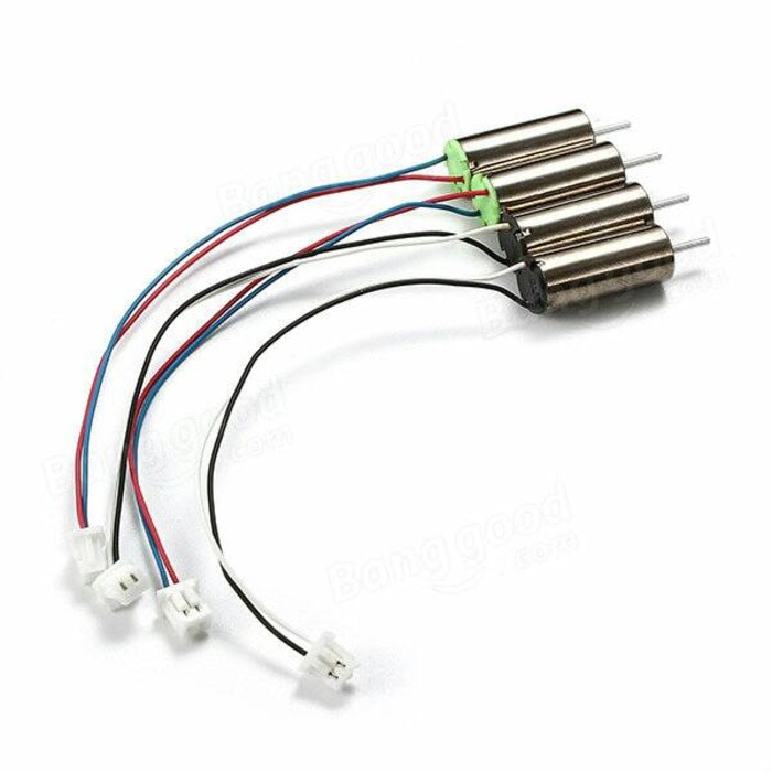 Chaoli 615 6Mm Coreless 6X15Mm Brushed Motor 4Pcs - 76C6Ce - Original Asli