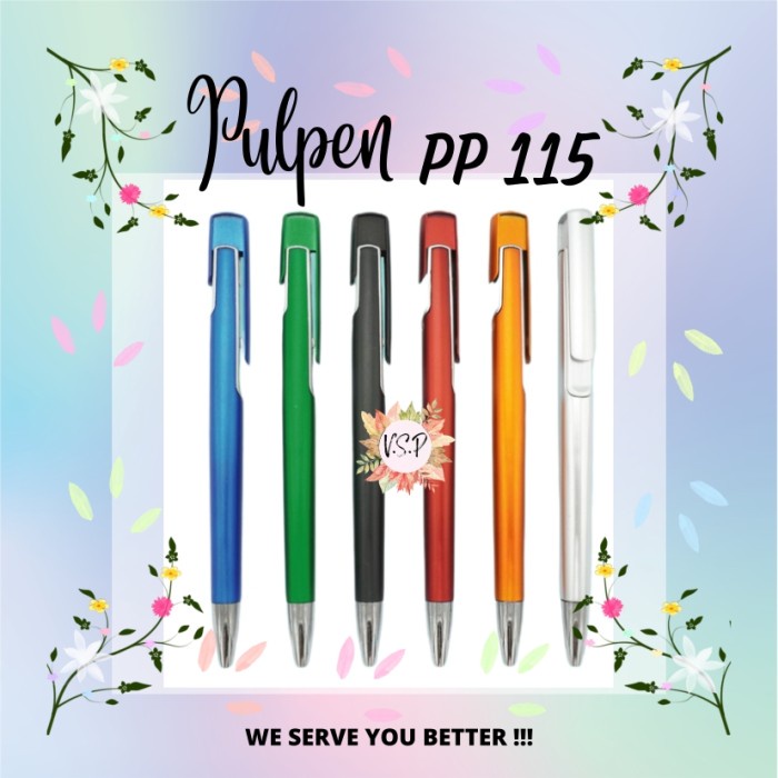 

Pulpen Plastik PP 115 / Souvenir Wedding Seminar kit Murah