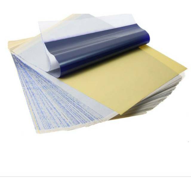  Kertas  Thermal Karbon  Stencil Transfer Paper Shopee 