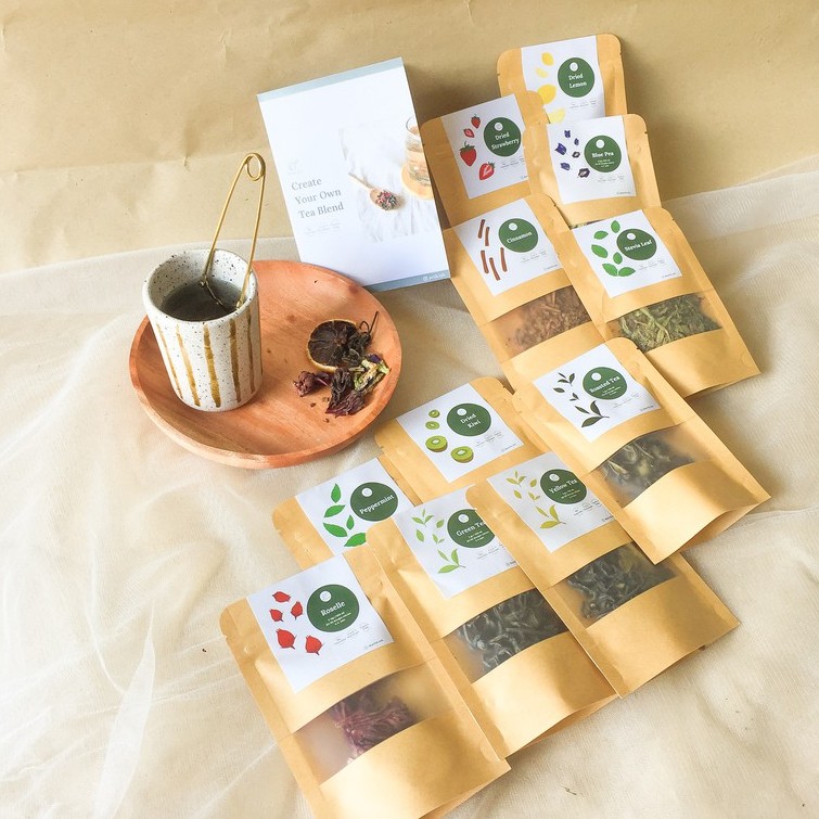 

Tea Blend Home Kit DIY | Create Your Own Tea Blend