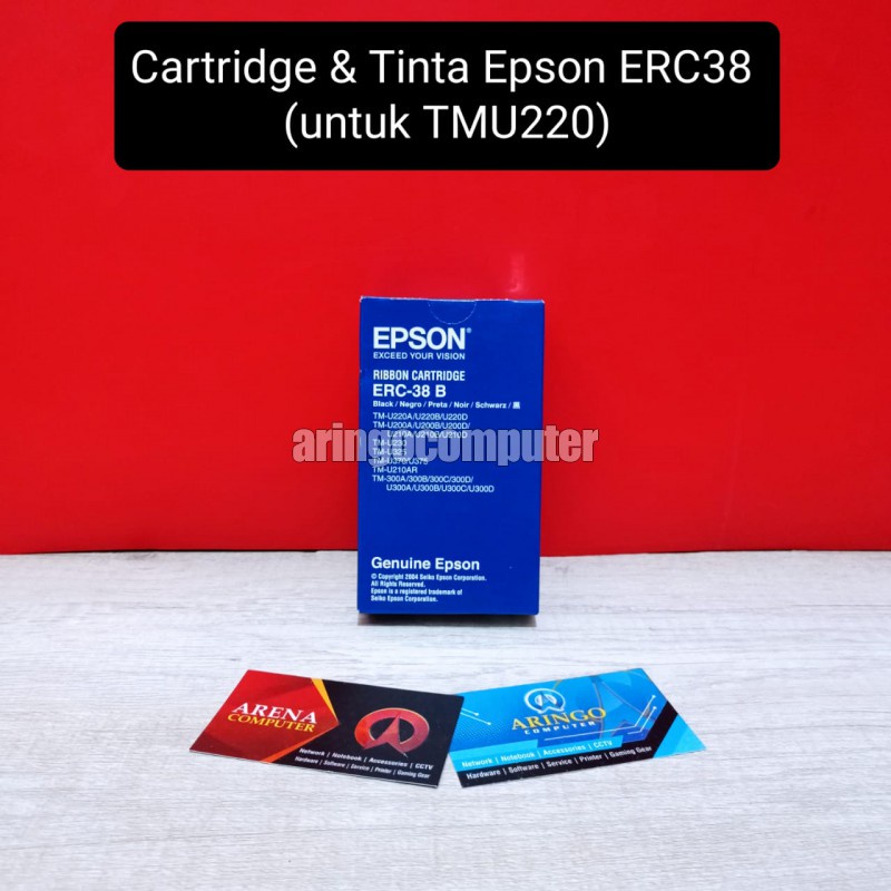 Cartridge &amp; Tinta Epson ERC38 (untuk TMU220)