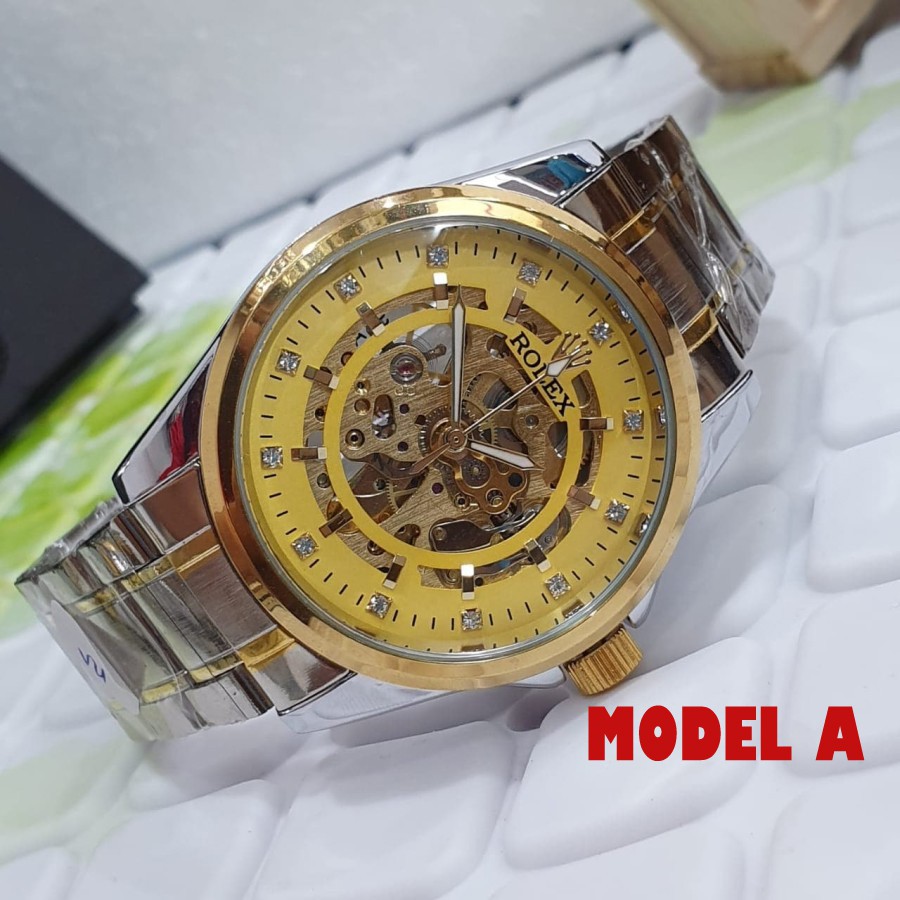 LIMITED EDITION Jam Tangan Rolex Automatic Big Size Ethnic Kw Super Daytona Oyster Murah