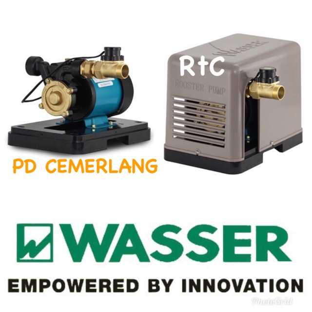 Pompa booster wasser pb 218 ea pompa pendorong wasser otomatis flow switch