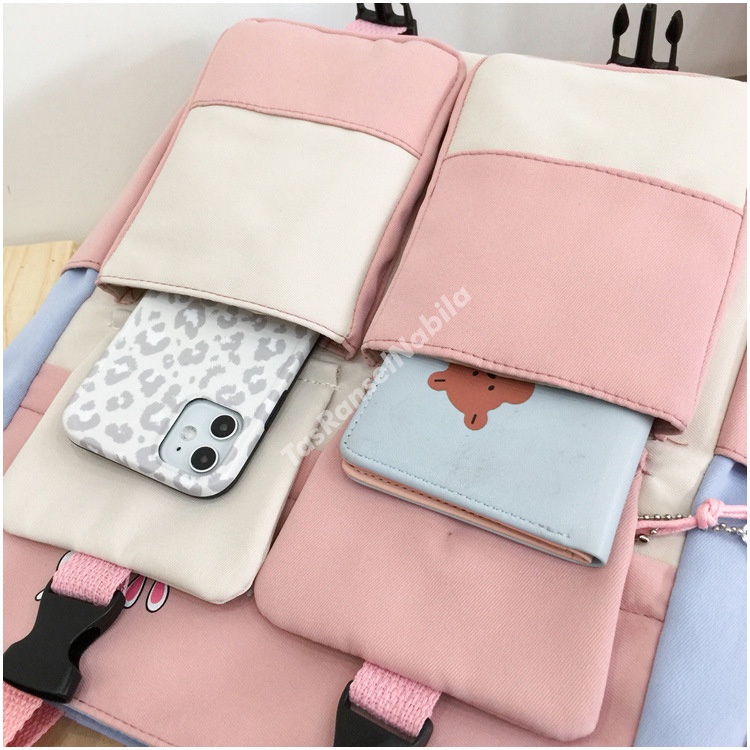 Tas Selempang dan Bahu Sekolah Anak Perempuan Korea Wanita Premium Fashion Murah Import