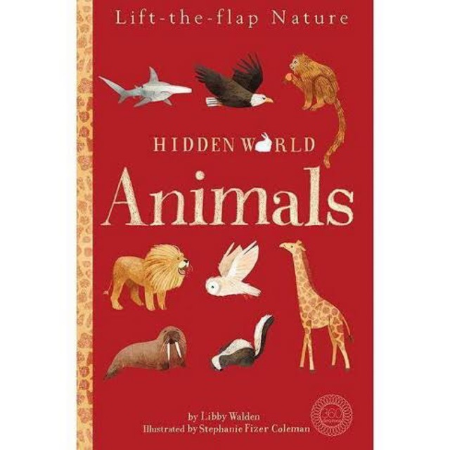Lift Flap Hidden World Animals