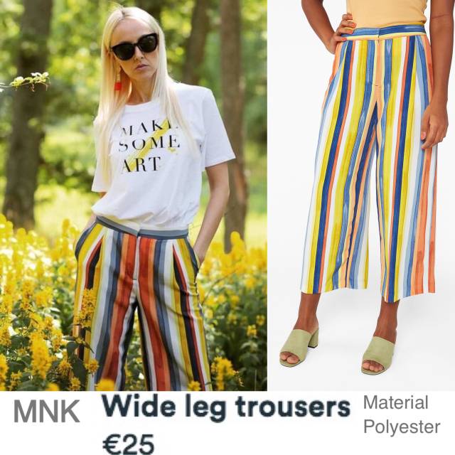 M*nki wide leg cullotes pants